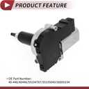 Windshield Wiper Motor for Jeep Grand Cherokee 93-98 for Jeep Grand Wagoneer 1993 Rear Windscreen Wiper Motor Replacement No.55154787/55155040 6 Pin