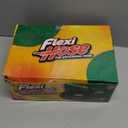 Flexi Hose Lightweight Expandable Garden Hose, 100FT -Retractable Garden Hose, Water Hose - No-Kink Flexibility, 3/4 Inch Solid Brass Fittings and Double Latex Core