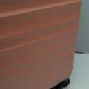 Amazon Basics 26" Hardside Medium Checked Luggage, Expandable Hardshell Suitcase with Telescoping Handle, Scratch-Resistant Surface, Four Multi-directional Wheels, Rose Gold