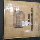 Bestpet 24 Tall Foldable Dog Playpen Crate Fence Pet Kennel Play Pen Exercise Cage 8 Panel Black, 24"
