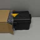 Hrensaw Medium Outdoor Electrical Box(10.6x5.5x4.5inch),Weatherproof Connection Box w/6 Cable Entry,IP54 Waterproof Extension Cord Cover Protect Power Strip,Timer,Plug,Holiday Lights,Black