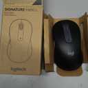 Logitech Wireless Mouse Signature M650 L Full Size - Large Hands, Silent Clicks, Customizable Buttons, Bluetooth, PC/Mac/Chromebook - Black, Right-Handed, Large