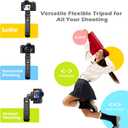 for Nikon Wireless Shooting Grip and Tripod,Rechargeable Wireless Shutter Release with OLED Screen  Video, Zoom & Focus Control for for Nikon A1000, B600, P1000, P950, Z6III, Z30, Z50II, Zfc, Z5