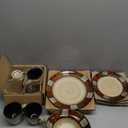 Pfaltzgraff Dish Set, 15 Count, 4 Mugs, 4 Large Plates, 4 Regular Plates, 3 Bowls