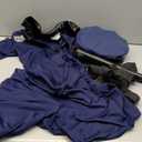 Spooktacular Creations Women Police Costume Set, Adult Cop Halloween Costumes Jumpsuit for Halloween Parties/ XL