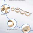 Aluminum Alloy Air Conditioner Switch Knob AC Button Trim Cover & Headlight Knob Cover for 2018-2024 Jeep Wrangler JL/JT Gladiator (Golden)