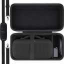 khanka Hard Case Replacement for New Bose SoundLink Max Portable Speaker,Case Only(Black)