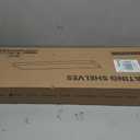 36" White Floating Shelves Wood Wall Shelf, White Color, Set of 2