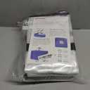 Moving Bags Heavy Duty Extra Large, Alternative for Moving Boxes & Moving Supplies, Clear Storage Bins with Lids, Plastic Packing Tote, Storage Bags for Clothes with Handles & Zippers(Clear, 6 Pack)