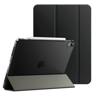 JETech Case for iPad Air 11-Inch M3/M2 (2025/2024), iPad Air 5/4 (2022/2020 5th/4th Generation 10.9-Inch), Slim Stand Hard Back Shell Cover with Auto Wake/Sleep (Black)