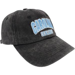 Embroidered Vintage Washed Hat for Men WomenClassic Unisex Adjustable Cotton Fans Baseball Cap (Carolina)