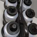 Champion Sports Plastic Water Bottle Set, Quart, Black