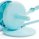 Ab Roller Wheel Abs Rollers Wheels for Rueda Para Abdominales Core Slide Strength Training Home Gym Fitness Workout Equipment Exercise Wheel with Knee Pad Accessories for Women Men Healthy (Eggshell Blue)