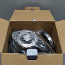 CHEFMAN Electric Kettle - 1.2L 1500W Hot Water Tea Pot with Infuser, BPA Free, Auto Shut Off, Boil-Dry Protection, Removable Lid, LED Light, Cordless Glass Electric Tea Kettle  Stainless Steel