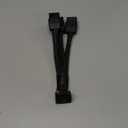 16Pin GPU Cable to 3X 8 Pin Pcie Extension - 16AWG PCIE 5.0 12VHPWR 600W 90 Degree Right Angle 16 Pin 12+4Pin Supply Adapter for RTX 4090 4080 3090TI 4070Ti Graphics Card (Type A)