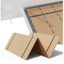 Bunkie Board, 6mm Thin, Large Queen Size (60 x 80 in)Heavy Duty Bed Panels Foldable Box Spring, Bed Support Slats under Mattress | Modular Portability Design, Easy Setup, Foldable, Low-Profile Design