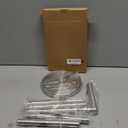 Toilet Paper Holder Stand, Toilet Paper Stand Brushed Nickel, Free Standing Toilet Paper Holder, Toilet Paper Storage by Bathth