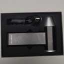 Upgraded Electric Air Duster, 360,000RPM Compressed Air Duster with Brushless Motor, LED Light, Cordless Rechargeable 4-Gear Mini Blower Jet Turbo Fan for Car, Keyboard, PC, Home, Outdoor (Black)