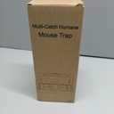 Multi-Catch Humane Mouse Traps 2 Pack,Dual Entrance Design,No Kill Live Catch and Release,Indoor for Home/Outdoor,Easy to Use & Clean