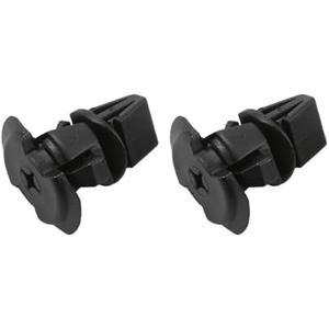 RLB-HILON 2PCS Grille Retainer Clips Compatible with Chevy Silverado Suburban Tahoe 1999 to 2006 Year, for GMC Sierra 1500 2500 3500 Yukon 99 to 06 Year, for Grill Clip 15764320 15025531