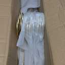 Gold Aluminum Hangers, 16.5 Inch Smooth and Durable Metal Shirt Dress Hanger, Lightweight and Sturdy Metal Hanger for Suit Jackets and Casual Pants (20 Pack)