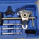 ATPEAM 9-Way Slide Hammer Puller Set | Wrench Adapter Axle Bearing Hub Auto Set, Axle Front Rear Wheel Bearing Dent Hub Gear Puller Remover Set