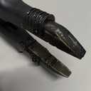 TopWigy Professional Hair Extensions Tool Hair Connector Fusion Heat Iron Connector Wand Temperature Adjustable Melting Tool with US Plug (Black B-tip)