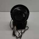 HOLMES Blizzard 8" Air Circulator Digital Fan, 3 Speeds, 90° Adjustable Head Tilt, Capacitive Touch, Remote Control, Ideal for Home, Bedroom, Kitchen or Office, Black 