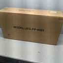 Seeday 3 Tier Slim Bathroom Storage Cabinet, Narrow Organizer with Wheels and Toilet Paper Holder, Waterproof, No Assembly Required, Perfect for Small Spaces in Bathroom, Kitchen and Bedroom