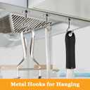 MIN CI Magnetic Hooks Heavy Duty, 35lb+ Strong Magnetic Wall Hooks for Hanging, Neodymium Metal Magnets with Hooks Large Magnetic Hooks, for Classroom Cruise Fridge Kitchen, Pack of 12