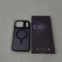 ACANDYA for iPhone 17 Pro Case Magnetic Compatible with Magsafe Supports Wireless Charging Slim Translucent Matte Women Men Shockproof Protective Phone Cover for iPhone 17 Pro 6.3 inch Black