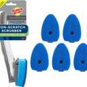 Scotch-Brite Advanced Soap Control Non-Scratch Dishwand Kit, 1 Dish Wand & 5 Sponge Refills, Prevents Soap from Leaking, Best for Nonstick Pots and Pans, Glass, Tubs, & Showers