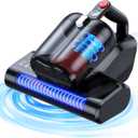 Mattress Vacuum Cleaner, 16Kpa 600W Bed Vacuum Cleaner with 253.7nm UV-C Light & 40000 RPM/Min Brushroll Rotation & Heating Tech, Widened Suction Port, Corded