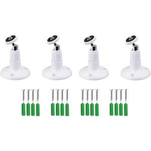 4 Pack Wall Mount forArlo Pro/Pro2/Pro3/Pro4/Ultra/Ultra2/HD/GO/Light/Essential