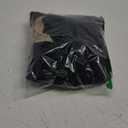 Blooming Jelly Women's Plus Size Bathing Suit One Piece Swim Dress Tummy Control Swimsuits Ruffle V Neck Swimwear (3X-Large, Black)