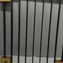 Toddleroo by North States - Easy Swing & Lock Baby Gate Series 2: Hardware Mounted Metal Safety for Stairs & Doorways - Adjustable 28.68 to 47.85 Inches Wide - 31 Inches Tall - Matte Bronze