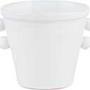 Mud Pie Dotted Rim Beaded Planter; 5" x 5 1/2" dia