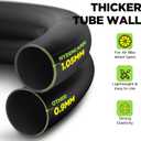 2 Pack 700x25C-32C FV42/AV48/FV60mm 700c Bike Tube, Butyl 700C Road Bike Tube with 2 Tire Levers, 700c Bicycle Inner Tube Compatible with 700 x 25C 700x26C 700x28C 700x32C Inner Tube