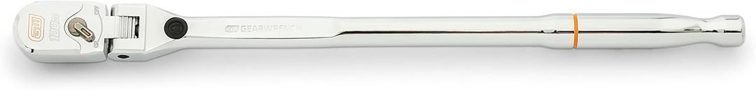 GEARWRENCH 3/8" Drive 120XP Locking Flex Head Ratchet with Full Polish Grip - 81297