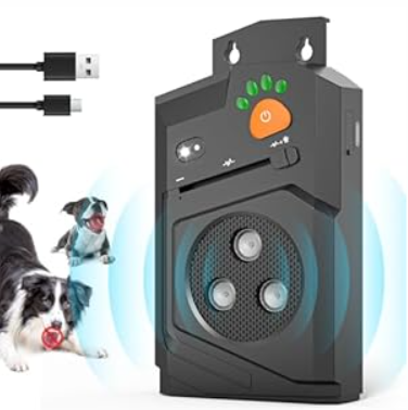 Dog Bark Deterrent Devices  Ultrasonic, Rechargeable & Waterproof sfs 2342sdf