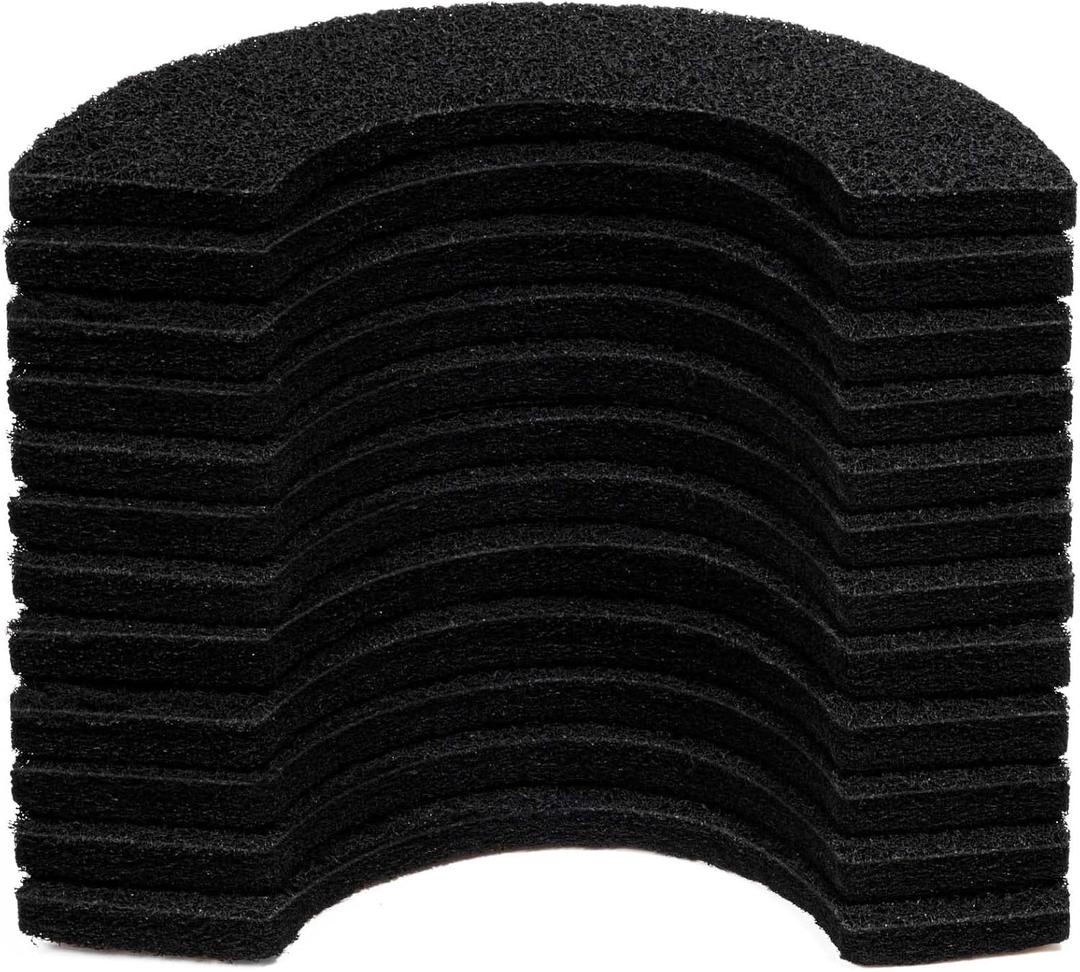 Activated Carbon Filters Compatible with LR 4 Cat Litter Box, Perfect Replacement Official Size (12Pack)