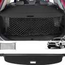 Sze Cargo Cover for Toyota RAV4 2019-2025 Accessories Retractable Trunk Cover Black Rear Trunk Security Cover Shielding Shade Waterproof-New Upgrade
