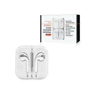 Wired Ear Buds Metallic, 3 Pack