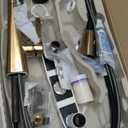 Delta Lenta Brushed Gold Kitchen Faucet with Pull Down Sprayer, Modern Brushed Gold Single Hole Kitchen Sink Faucet, Single Handle, Champagne Bronze 19802Z-CZ-DST (Without Soap Dispenser)