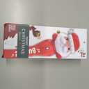 Christmas Santa Bubble Wand Machine for Kids Maker Blower Toys Christmas Basket Stocking Stuffers Birthday Gift Outdoor Indoor Automatic for 3 4 5 6 7 8 + Year Old Toddlers Little Girls Boys