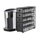 FlagShip K Cup Organizer for Keurig Pod Drawer Large Mullti Tier Coffee Pod Holder(70 Pods Capacity)