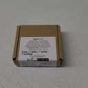 Amazon Basics Interior Door Hinge, Square, 3.5 x 3.5 Inch, Matte Black - Pack of 12