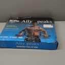 Ally Peaks Pull Up Bar for Doorway | Thickened Steel Max Limit 440 lbs Upper Body Fitness Workout Bar| Multi-Grip Strength for Doorway | Indoor Chin-Up Bar Fitness Trainer for Home Gym Portable (Silver1)