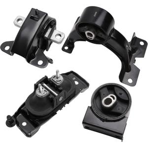 Engine Motor & Transmission Mount Set of 4 - Compatible with Chrysler, Dodge, and Ram 3.6L Automatic Transmission - Town & Country, Grand Caravan, C/V - Replaces Four Parts A5665, A5480, A5589, A5577