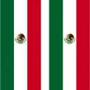 Mexican Flag B-Pillar Decals, 2-Pack Waterproof Vinyl Car Stickers for Cars, Trucks & SUVs